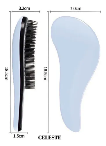 Cepillo Antifrizz Para Extensiones, Pelucas Y Pelo Natural
