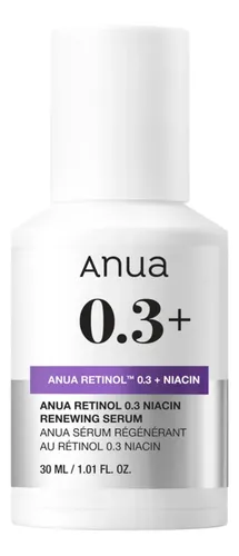 Anua Nano Retinol 0.3% Serum Facial Reduce Arrugas 30ml Normal Noche