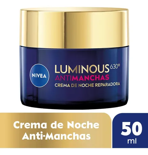 Crema Facial Antimanchas de noche NIVEA Luminous630 para todo tipo de piel x 50 ml