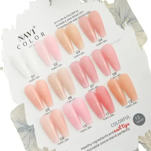 Esmalte Semipermanente Pink Jade Nude Navi Uv/led 10ml 11