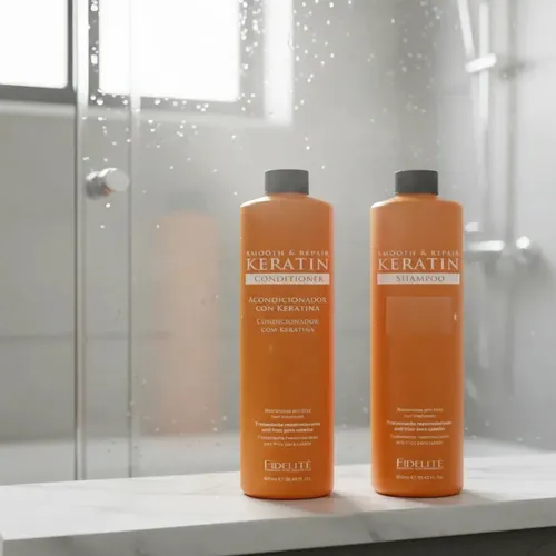 Fidelite Combo Keratina Shampoo + Acond X900ml
