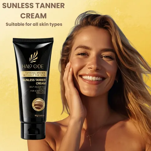 Autobronceador Vegano Sin Sol, Bronceado Uniforme Sin Rayas