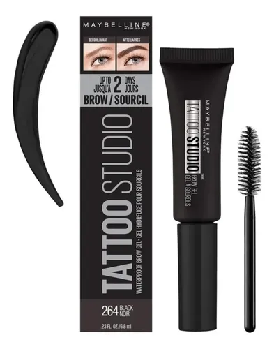 Gel Para Cejas Maybelline Tattoostudio Waterproof Black