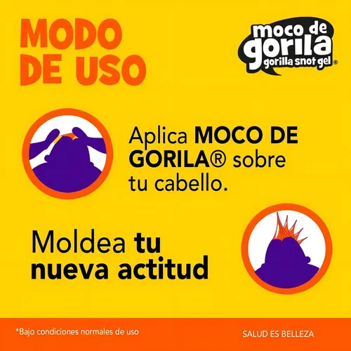 Gel para cabello Moco de Gorila Punk 270g