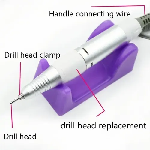 Dispositivo De Máquina Profesional Para Kit De Manicura Y Pe