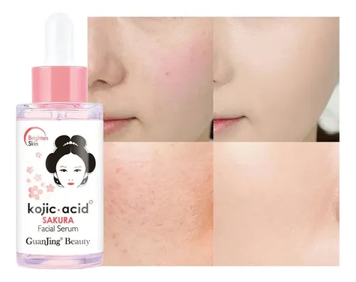 Sérum Facial Aclarante Ácido Kójico Sakura Guanjing X 40ml