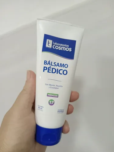 Crema Bálsamo Pédico Mentol, Alcanfor Y Eucalipto
