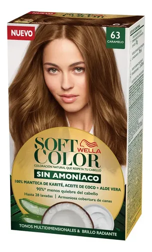 Soft Color Kit De Tintura Semipermanente Tono 63 Caramelo