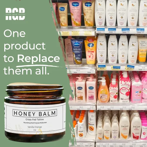 Body Butter Really Good Blends, Bálsamo De Sebo Y Miel, 60 M