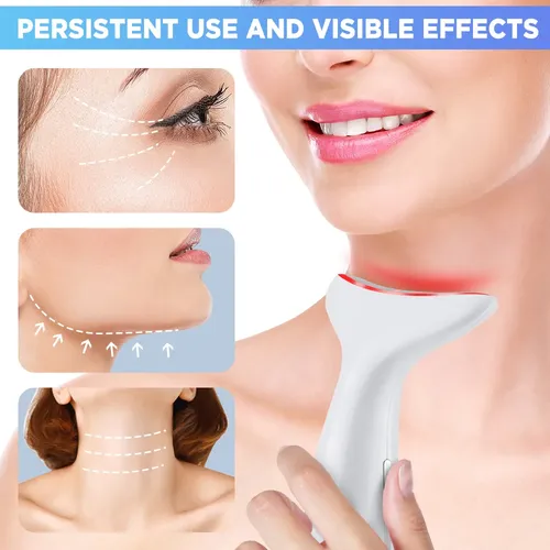 Masajeador De Belleza En Frío Para Cuello Y Rostro, Antiarru