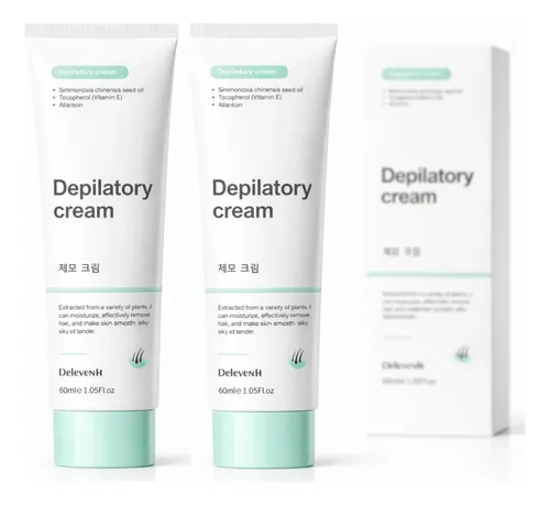 Depilatoria Rapida 60ml Crema X2 Suave Piel Sensible Unisex