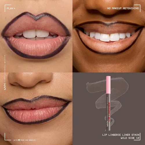 Lápiz Delineador/labial Nyx Lip Lingerie Sculpting Lip