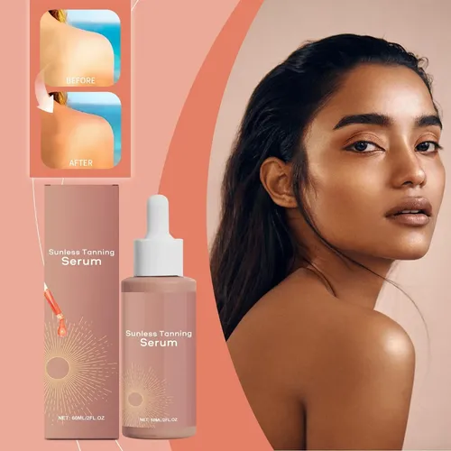 1 Unidad Suero Bronceador 60 Ml, Loción Bronceadora Sin Sol