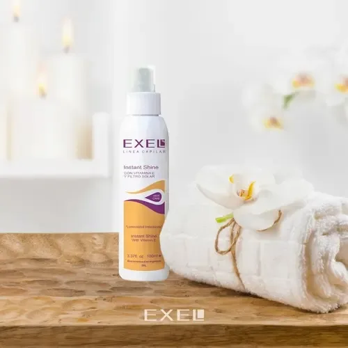 Spray Capilar Instant Shine Con Filtro Solar Exel X100ml