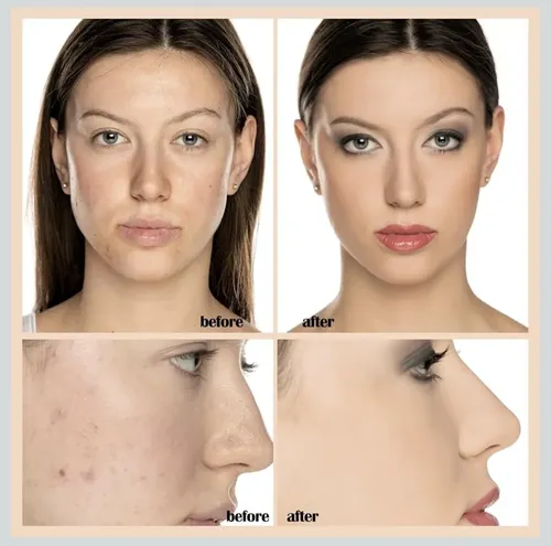 Maquillaje, Base Líquida, Mate. Phoera (importada)