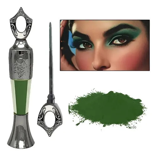 Delineador En Polvo Ojos Kojol Kohol Kajal Deluxe Negro