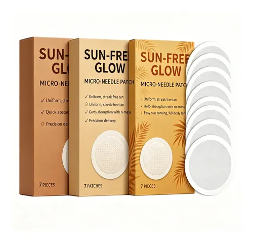 Set 3 Cajas 21 Parches Autobronceante Suave Sin Sol