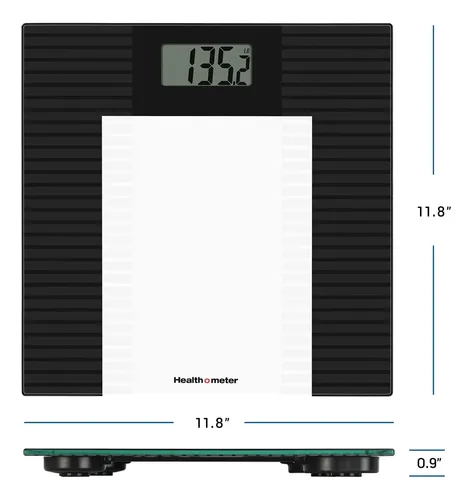 Báscula Digital Health O Meter De Vidrio Con Capacidad De 18