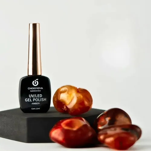 Esmalte Gel Polish Uv/led Efecto Amber-jelly Cherimoya 12ml 003