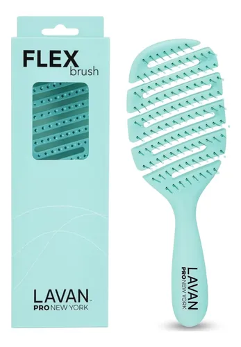Cepillo Para El Cabello Lavanpro New York Flex Turquesa