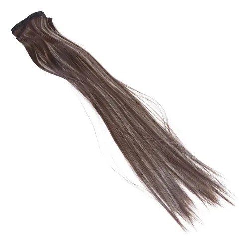 Extensiones De Cabello Humano Con Pinza Para Mujer, 7 Unidad
