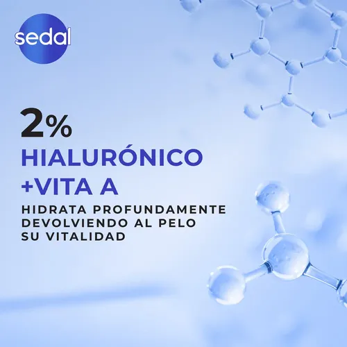 Sedal Shampoo Hialuronico + Vitamina A X 340ml