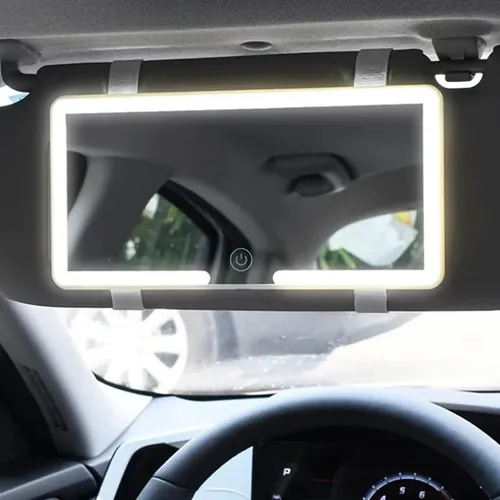 Espejo De Tocador Para Visera De Coche – Tamaño L