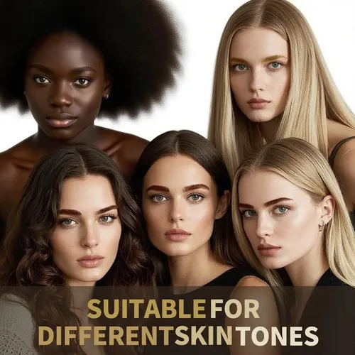 Kits De Plantillas Y Sello Para Cejas Dmktu Marrón Oscuro