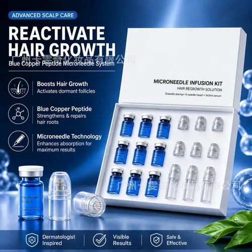 R Sérum De Microagulha Para Crescimento Capilar Ahk-cu Com P