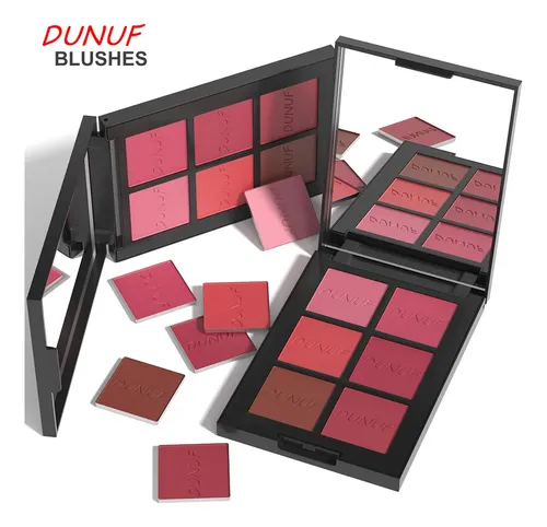 Set De Maquillaje Paleta De Rubores 6 Colores Para Mujer