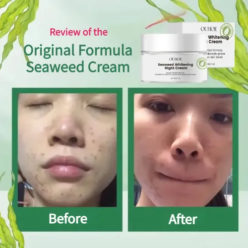 Crema De Alga Marina Natural Para Manchas