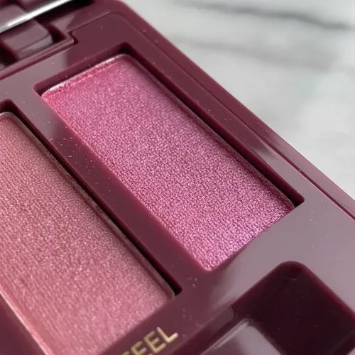 Sombras 12 Tonos Cherry Con Espejo Brocha Brillante Y Matte