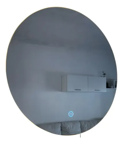 Espejo Redondo 50cm Sistema Touch Y Dimmer. Luz Led
