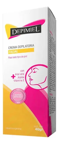 Crema Depilatoria Para El Rostro Depimiel Clasica X 40 Gr