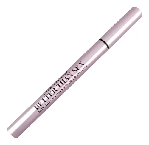 Too Faced Better Than Sex Waterproof Delineador Líquido Negro Mate
