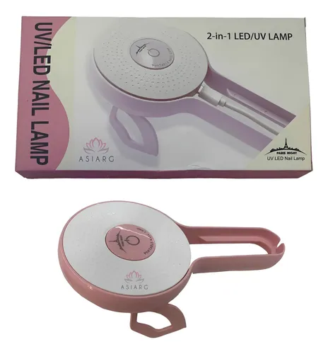 Cabina Uñas Portátil Uv Led Nail Lamp Paris Night