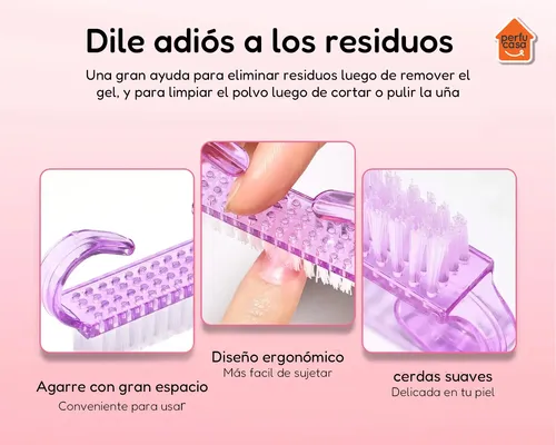 Kit Cuidado Uñas Esculpidas Manicura Pedicura Set Insumos