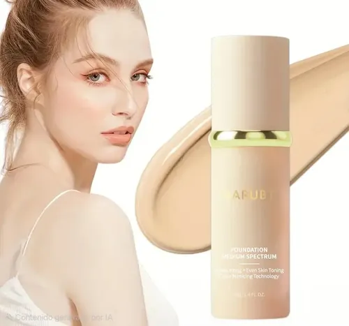 Base Maquillaje 3 En 1 Medio Tecnológia Cambia De Color