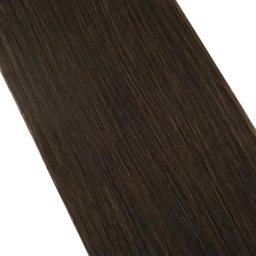 Extensiones De Pelo Humano Con Cinta Moresoo Marrón 30cm 30g