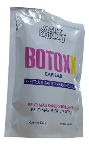 Botoxx Capilar Reestructurante Rejuvenece Mary Bosques 250g