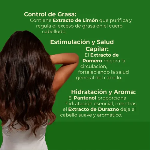 Acondicionador Cabellos Grasos y Oleosos Hairfy – Control de Seborrea, Sin Sulfatos, Parabenos y Siliconas – 300ml