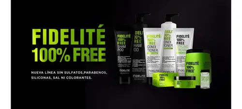 Shampoo Fidelite 100% Free Sulfatos Siliconas Y Parabenos Cabellos Secos X900ml
