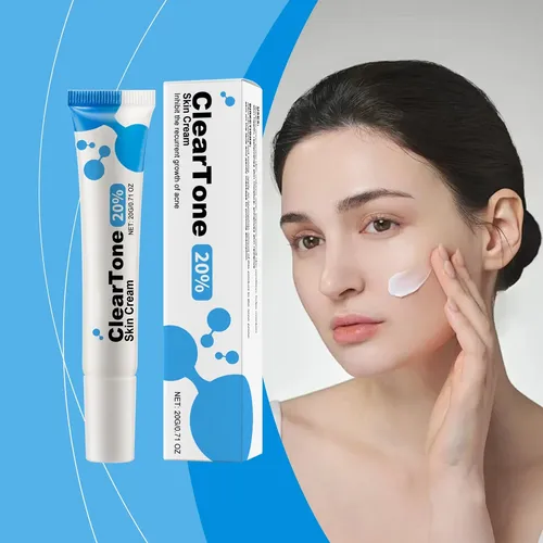 Crema De Cuidado Facial Amz, Suave Y Nutritiva Para El Acné