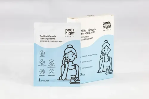 Toallita Húmeda Desmaquillante X10 Pcs