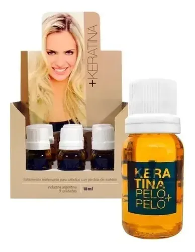 Olio Ampollas Revolución De Keratina Caja X 9 Unidades