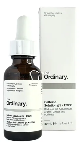 Sérum Caffeine Solution 5% + EGCG The Ordinary Eye Serum día/noche para todo tipo de piel de 30mL 30+ años Cafeina