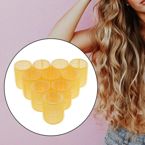 Paquete De 20 Rulos Para El Cabello, Rizados, Flequillo