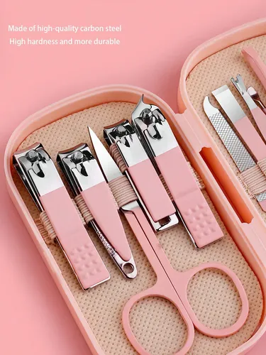 Kit De Manicure Y Pedicure Cortauñas Profesional Regalo