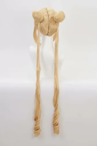 – Tsukino Usagi Sailor Moon – Peluca Doble Con Cola De