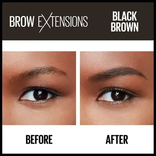Maybelline Lápiz De Cejas En Pomada Brow Extensions Color 262 Black Brown